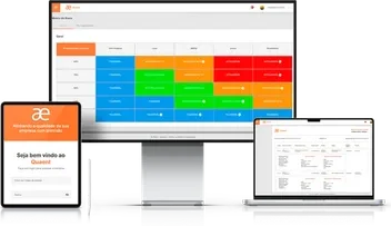 Quaent em monitor, notebook e tablet